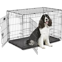 Midwest Contour Double Door Folding Dog Crate