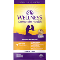 Wellness Complete Health Grain Free Indoor Chicken & Chicken Meal Recipe Dry Cat Food