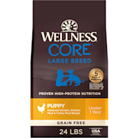 Wellness CORE Natural Grain Free Large Breed Dry Puppy Food