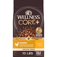 Wellness CORE+ Grain Free High Protein Puppy Turkey & Chicken with Freeze Dried Pieces Recipe Dry Dog Food