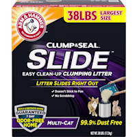 Arm & Hammer Clump & Seal Slide Multi-Cat Clumping Litter