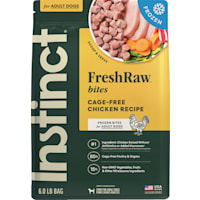 Instinct Frozen Raw Bites Grain Free Cage Free Chicken Recipe Dog Food