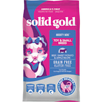 Solid Gold Grain Free Mighty Mini Beef Sweet Potato & Apple Adult Dry Dog Food