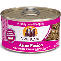 Weruva Classics Asian Fusion with Tuna & Shirasu in Gravy Wet Cat Food