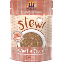 Weruva Stew! What a Crock Chicken and Salmon Dinner in Gravy Wet Cat Food