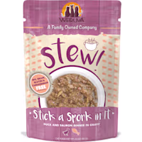 Weruva Stew! Stick a Spork In It Duck and Salmon Dinner in Gravy Wet Cat Food