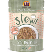 Weruva Stew! Stir the Pot Lamb, Chicken and Salmon Dinner in Gravy Wet Cat Food