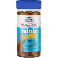 Natural Balance Limited Ingredient Diets Mini Rewards Soft & Chewy Turkey Formula Dog Treats
