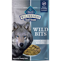 Blue Buffalo Wilderness Wild Bits Grain-Free Chicken Recipe Soft & Chewy Training Treats for Dogs