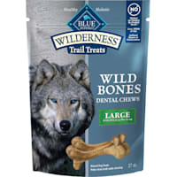Blue Buffalo Wilderness Wild Bones Grain-Free Medium Dental Chews Dog Treats