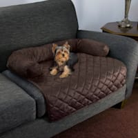 PETMAKER Furniture Protector Pet Cover with Bolster for Dogs