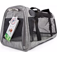 Sherpa Gray Element Travel Pet Carrier with Stay Clean Technology