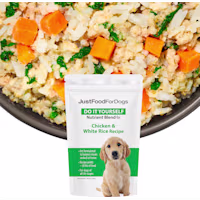 JustFoodForDogs Do-It-Yourself Chicken and White Rice Dog Food Nutrients