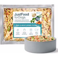 JustFoodForDogs Daily Diets Fish & Sweet Potato Frozen Dog Food