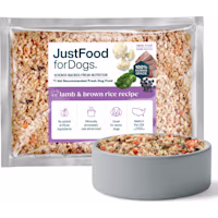 JustFoodForDogs Daily Diets Lamb & Brown Rice Frozen Dog Food