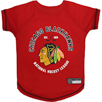 Pets First Chicago Blackhawks Dog T-Shirt