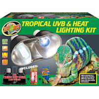 Zoo Med Tropical UVB & Heat Lighting Dual Kit