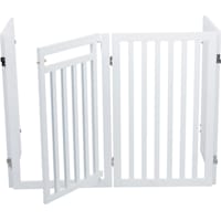 TRIXIE Dog Barrier Four Panel White Gate