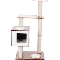 TRIXIE Avoca Wooden Scratching Post Brown Cat Furniture