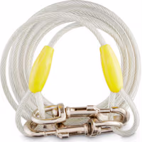 EveryYay Stretch Your Legs Free-To-Flex Tie-Out Cable, For Dogs up to 150 lbs.