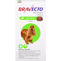 Bravecto Chews for Dogs 22-44 lbs