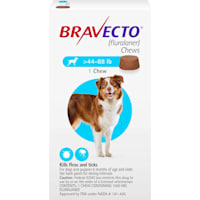 Bravecto Chews for Dogs 44-88 lbs