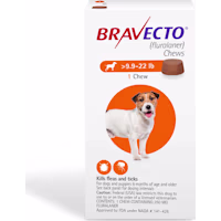 Bravecto Chews for Dogs 9.9-22 lbs