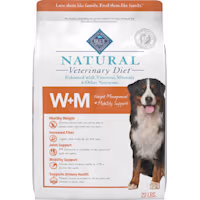 Blue Buffalo Natural Veterinary Diet Weight Management + Mobility Formula Salmon Dry Dog Food