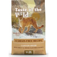 Taste of the Wild Canyon River Grain-Free with Trout & Smoke-Flavored Salmon Dry Cat Food