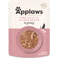 Applaws Natural Tuna Flakes with Sockeye Salmon in Gravy Wet Cat Food