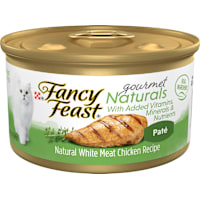Fancy Feast Gourmet Naturals White Meat Chicken Recipe Pate Wet Cat Food
