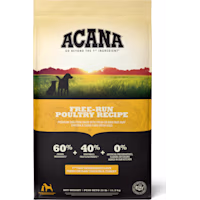 ACANA Grain-Free Free Run Poultry Chicken and Turkey and Cage-free Eggs Dry Dog Food