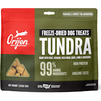 ORIJEN Freeze Dried Grain Free, High Protein, Raw Animal Ingredients, Tundra Dog Treats