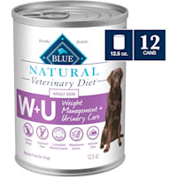 Blue Buffalo Natural Veterinary Diet Chicken W+U Weight Management + Urinary Care Wet Dog Food