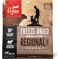 ORIJEN Grain Free, High Protein, Premium Raw Meat, Regional Red Freeze Dried Dog Food