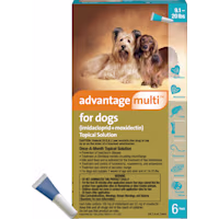 Advantage Multi Topical Solution for Dogs 9.1 to 20 lbs