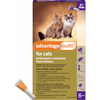 Advantage Multi Topical Solution for Cats 9.1 to 18 lbs