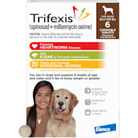 Trifexis Chewable Tablets for Dogs 60.1 to 120 lbs