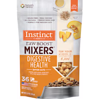 Instinct Freeze Dried Raw Boost Mixers Grain Free Digestive Health Recipe All Natural Cat Food Topper