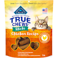 Blue Buffalo True Chews Sticks Chicken Recipe, Meaty & Savory Made in the USA Natural Cat Treats