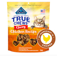 Blue Buffalo True Chews Made in the USA Chicken Recipe Natural Chewy Cat Treats