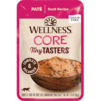Wellness CORE Grain Free Tiny Tasters Duck Pate Wet Cat Food