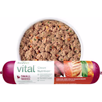 Freshpet Vital Fresh Dog Food, Grain Free Small Breed Chicken, Beef, Egg & Salmon Recipe Roll Fresh Dog Food