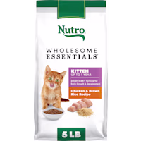 Nutro Wholesome Essentials Chicken & Brown Rice Recipe Kitten Dry Cat Food