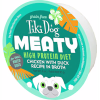Tiki Dog Meaty Chicken with Duck Recipe Wet Food