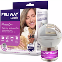 Feliway Classic 30 Day Starter Kit Plug-In Diffuser & Refill for Cats