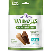 Whimzees Natural Grain Free Dental Medium/Large Puppy Treats