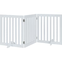 UniPaws Flat White Dog Gate