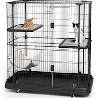 Prevue Pet Products 7501 Deluxe 3 Level Cat Home