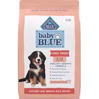 Blue Buffalo Baby Blue Healthy Growth Formula with DHA, Chicken & Brown Rice Recipe Natural Large Breed Puppy Dry Food